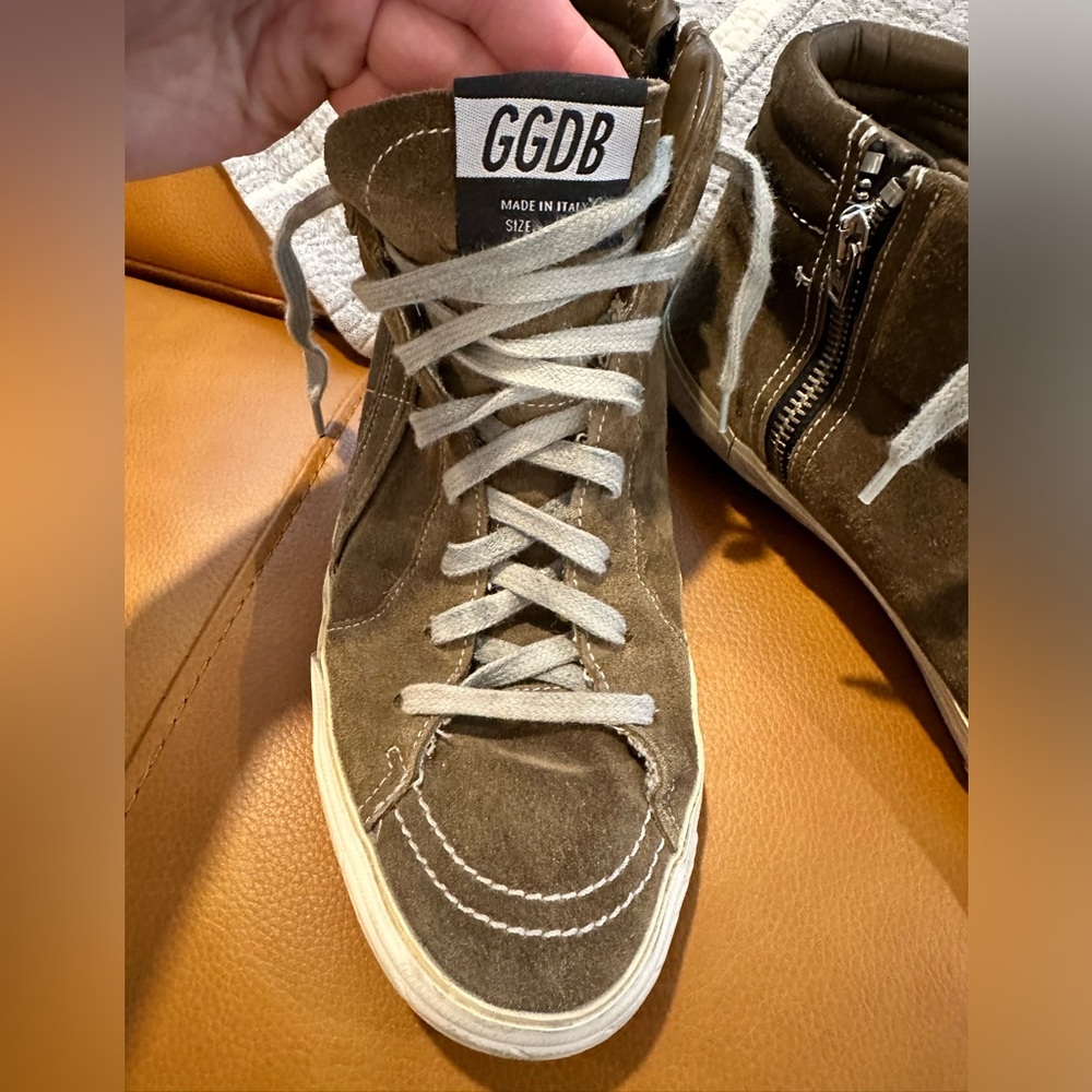 Golden Goose Slides- High-Top Sneakers sz 39